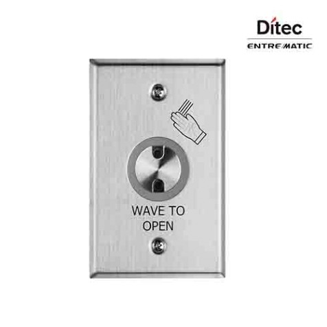 Ditec Touch-Less Wired Wave to Open Door Switch