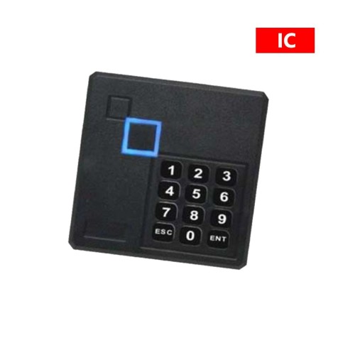 Mifare IC Card Reader With Backlight Passed, Wiegand 26/34, Keypad With 3-5cm Reading Range