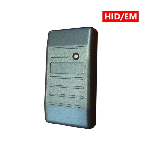 HID/EM Card Reader, Wiegand 26/34, 10cm Reading Range