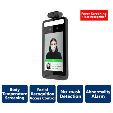 EYEONET AI Face Recognition & Fever screening Terminal