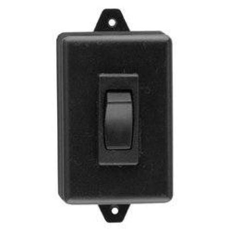 Camden CM-840 Plastic Box (Black) Spst Maintained