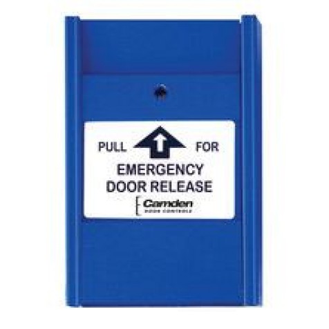 Camden CM-703/EDR 1 x N/0 + 1 N/C switches, 'Pull for Emergency Door Release'