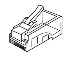 Platinum Tools 106148J RJ-45 (8P8C), Round Cable, Stranded Wire, 100 pc. Jar