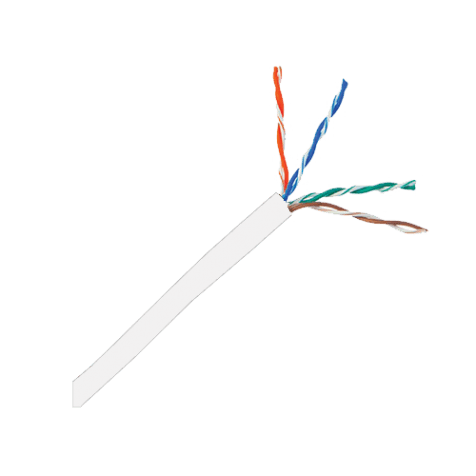 23AWG CAT6 FT4 1000Ft White Cable