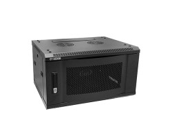 19" 6U Wall Mount Network Server Cabinet with Metal Door