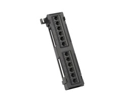 Patch Panel, 12 Port, Cat5e, 110 Punchdown