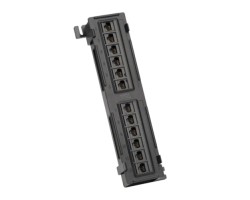 Patch Panel, 12 Port, Cat6, 110 Punchdown