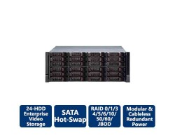 24-HDD Hot-swap Enterprise Video Storage