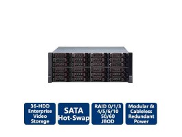 36-HDD HOT-SWAP ENTERPRISE VIDEO STORAGE