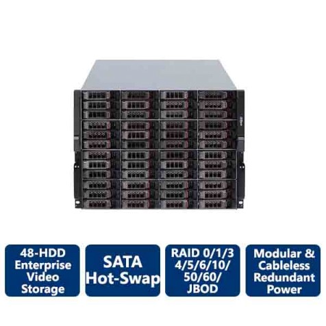 48-HDD Hot-swap Enterprise Video Storage