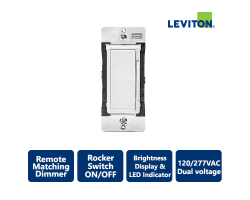 Leviton Decora Smart Dual Voltage Remote Matching Dimmer