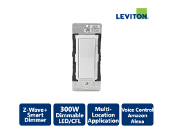 Leviton Decora 600W Z-Wave+ Smart Dimmer