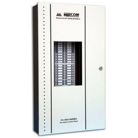 Mircom FA-301-8LDW Eight Zone LED Display Fire Alarm Control Panels with a built-in UDACT/Digital Communicator