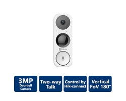 3MP Dual WiFi Smart Doorbell with Two-way Talk