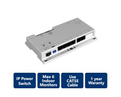PoE Switch for IP Intercom Monitor (indoor station)