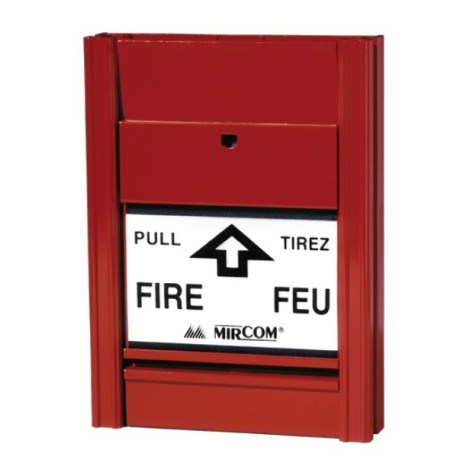 MIRCOM MS-402 METAL FIRE ALARM STATION