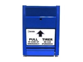 Mircom MS-403 Blue Pull Stn 1 N/C + 1 N/O Switch.