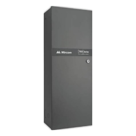 MIRCOM TX3-ER-8-AMaster Elevator Restriction Cabinet with IP capability.