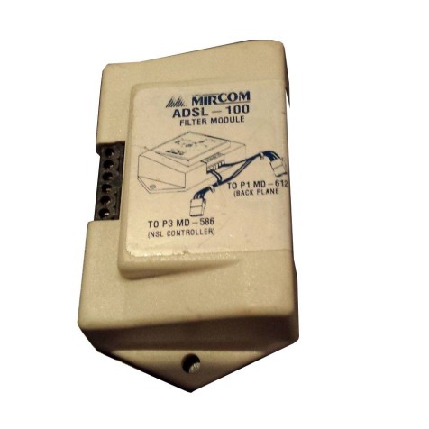 MIRCOM TECHNOLOGIES ADSL100 FILTER MODULE FOR TAS-2000