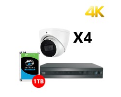 4CH 4K 4-In-1 HD Analog Package HD65104-4K-1T+IC9118T-28x4