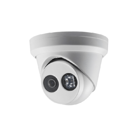 Hikvision 4 MP IR Fixed Turret Network Camera, 4mm