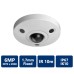 6MP Panoramic Network IR Fisheye Camera, 1.7mm Fixed Lens