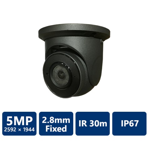 EyeOnet 5MP AI IP Built-in Mic Eyeball