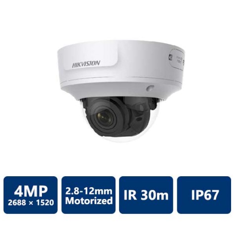 4MP IP Motorized Dome Network