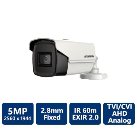 5MP 4-In-1 HD Analog IR Bullet Camera 2.8 mm