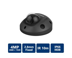 4MP IR Fixed Mini Dome IP Camera 2.8 mm