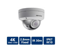 4K IR Dome IP Camera 2.8 mm)