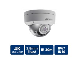 4K IR Dome IP Camera 2.8 mm