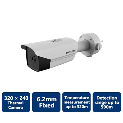 Thermal IP Bullet Camera 6.2mm