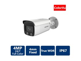 4 MP ColorVu Bullet IP Camera, 4mm