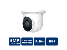 5MP IP Eyeball Camera, Motorized