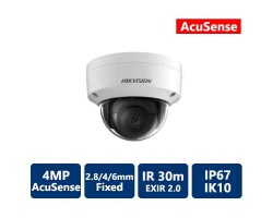 Hikvision 4MP IP AcuSense Dome Outdoor Camera