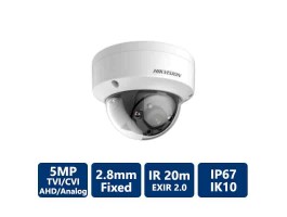 Hikvision 5MP TurboHD Outdoor Dome Camera