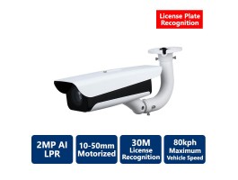 2MP IP AI License Plate Recognition Camera, Motorized