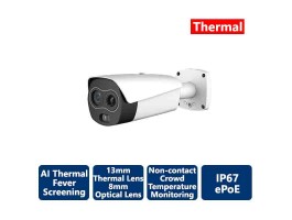 AiBase 300 x 400 Thermal Hybrid Thermal 2MP Network Bullet Camera