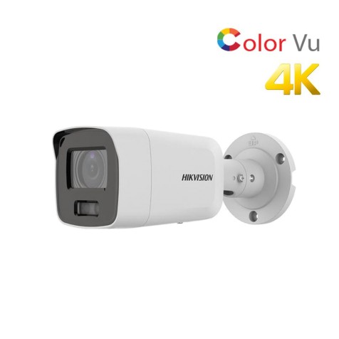 Hikvision 4K ColorVu Bullet Network Camera, 2.8mm Fixed