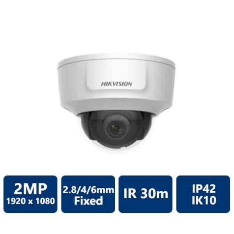 Hikvision 2 MP IR Fixed Dome Network Camera