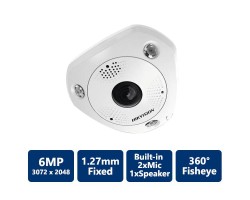 Hikvision 6MP Fisheye Network Camera