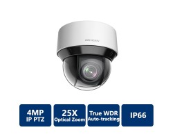 Hikvision Value Series 4 MP Indoor/Outdoor 25× Network IR PTZ Camera