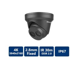 Hikvision 4K IR Fixed Turret Network Camera
