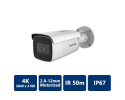 Hikvision 4K Outdoor IR Motorized IP Bullet Camera