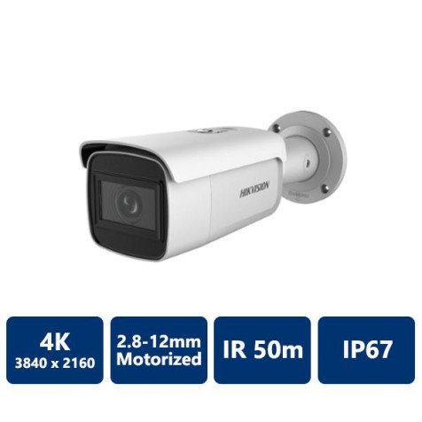 Hikvision 4K Outdoor IR Motorized IP Bullet Camera