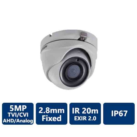 Hikvision TurboHD 5MP Outdoor Turret Camera