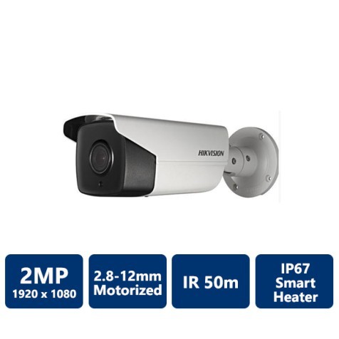 Hikvision DS-2CD4A26FWD-IZH 2MP Low Light Smart Camera, 2.8-12mm, Heater