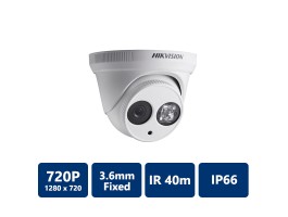 Hikvision DS-2CE56C2N-IT3 720 TVL PICADIS EXIR Dome Camera, 2.8mm