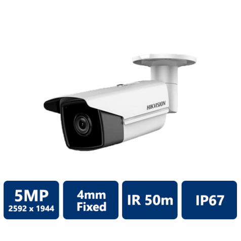 Hikvision 5 MP Outdoor Network Bullet Camera, 4mm